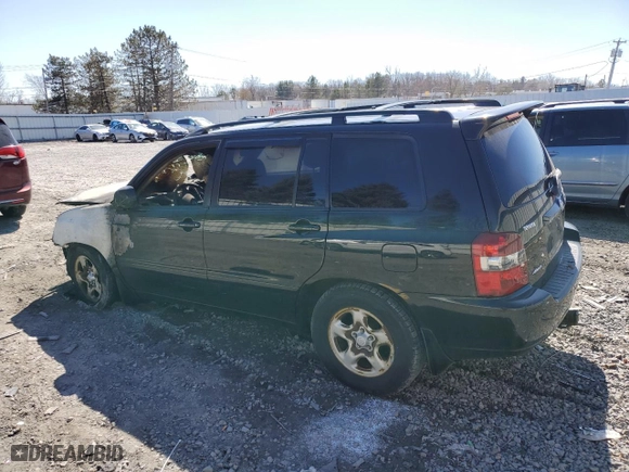 2007 Toyota Highlander with VIN JTEHD21A170046761, listed as a Copart auction lot 50753535 with 0 mi miles and Salvage Title. Bid and sale history available at carsss.com. Image 2.