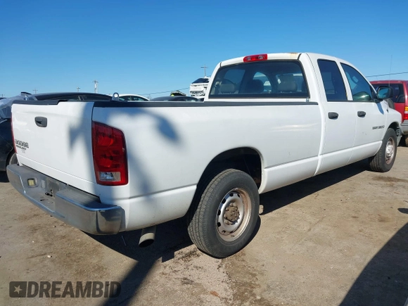 2004 Dodge Ram 2500 SLT with VIN 3D7KA28604G133004, listed as a IAAI auction lot 41654514 with 57,453 mi miles. Bid and sale history available at carsss.com. Image 4.
