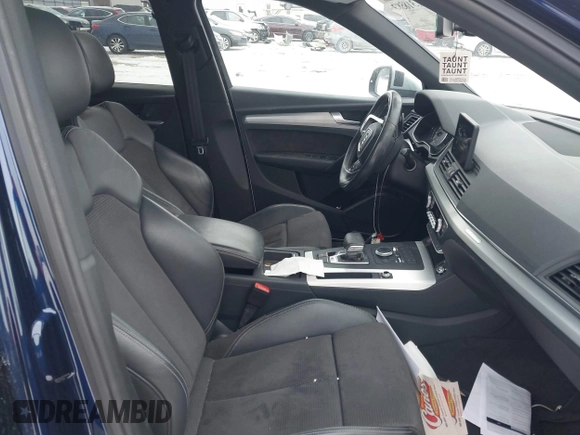 2019 Audi SQ5 Premium with VIN WA1A4AFY5K2026154, listed as a IAAI auction lot 41318583 with 86,682 mi miles. Bid and sale history available at carsss.com. Image 5.