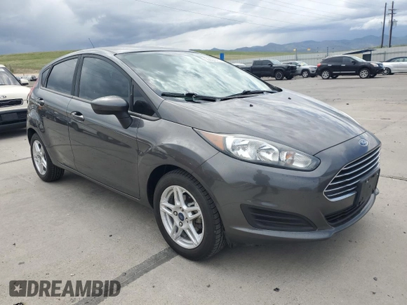 2019 Ford Fiesta SE with VIN 3FADP4EJ5KM118332, listed as a Copart auction lot 55664755 with 51,877 mi miles and Clean Title. Bid and sale history available at DreamBid. Image 4.