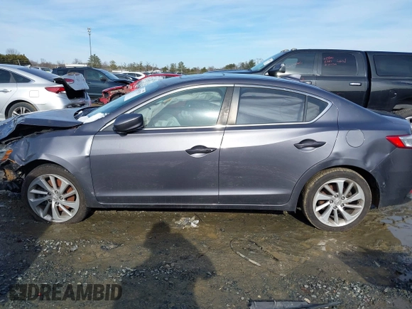 2017 Acura ILX with VIN 19UDE2F38HA015675, listed as a IAAI auction lot 41579329 with 93,539 mi miles. Bid and sale history available at carsss.com. Image 15.