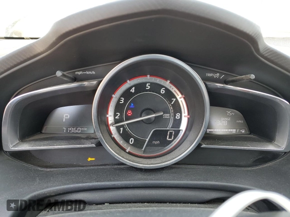2015 Mazda 3 S Grand Touring with VIN JM1BM1W32F1220361, listed as a Copart auction lot 54720745 with 71,960 mi miles and Salvage Title. Bid and sale history available at DreamBid. Image 9.