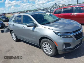 2023 Chevrolet Equinox LT with VIN 3GNAXKEG0PS200467, listed as a IAAI auction lot 42763006 with 25,512 mi miles and . Bid and sale history available at DreamBid. Image 1.