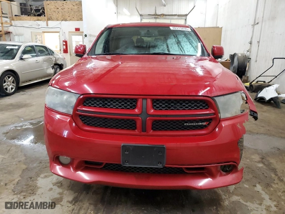 2012 Dodge Durango R/T with VIN 1C4SDJCT3CC331036, listed as a Copart auction lot 48313235 with 137,187 mi miles and Salvage Title. Bid and sale history available at carsss.com. Image 5.