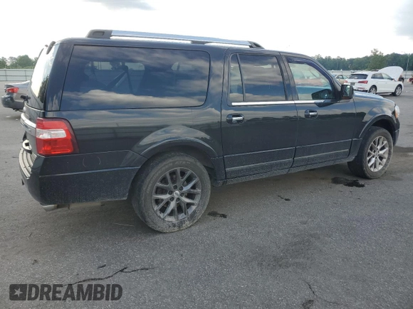 2015 Ford Expedition Max Limited z VIN 1FMJK2AT0FEF39180, wystawiony jako Copart lot #55620845 z przebiegiem 195 819 mil mil oraz Szkoda całkowita • Salvage title. Historia ofert i sprzedaży dostępna na DreamBid. Obrazek 3.