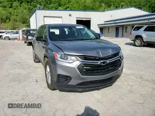 2020 Chevrolet Traverse LS with VIN 1GNEVFKW4LJ315658, listed as a Copart auction lot 55721495 with 80,808 mi miles and Salvage title. Bid and sale history available at DreamBid. Image 14.