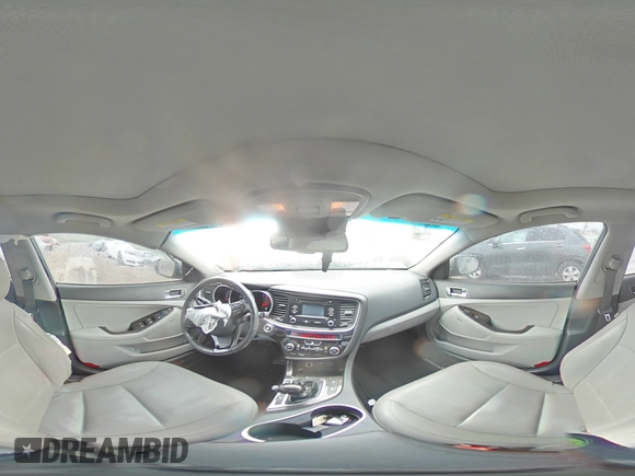2015 Kia Optima EX with VIN 5XXGN4A76FG391259, listed as a Copart auction lot 49812355 with 124,704 mi miles and Salvage Title. Bid and sale history available at carsss.com. Image 12.