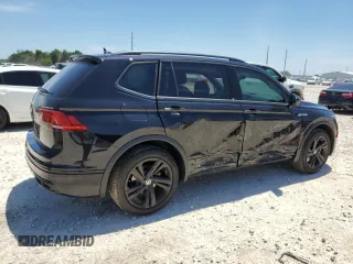 2024 Volkswagen Tiguan SE R-Line Black with VIN 3VVCB7AX0RM224988, listed as a Copart auction lot 56333575 with 1,158 mi miles and Salvage title. Bid and sale history available at DreamBid. Image 3.