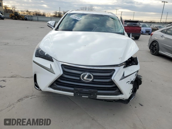 2017 Lexus NX with VIN JTJYARBZ1H2051519, listed as a Copart auction lot 87646765 with 95,862 mi miles and Salvage Title. Bid and sale history available at carsss.com. Image 5.