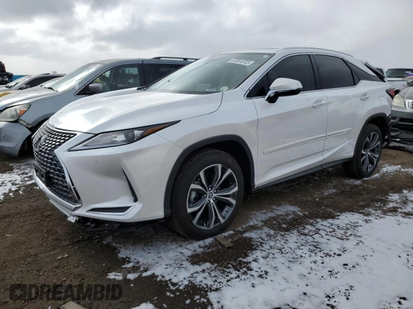 2022 Lexus RX with VIN 2T2HGMDA0NC079865, listed as a Copart auction lot 67301372 with 6,475 mi miles. Bid and sale history available at carsss.com. Image 1.