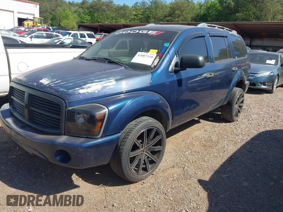 2005 Dodge Durango Limited with VIN 1D8HB58D05F622332, listed as a IAAI auction lot 42007118 with 318,228 mi miles and . Bid and sale history available at DreamBid. Image 2.