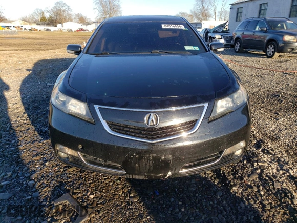 2012 Acura TL Tech Auto with VIN 19UUA9F51CA004208, listed as a Copart auction lot 84816454 with 116,040 mi miles and Salvage Title. Bid and sale history available at carsss.com. Image 5.
