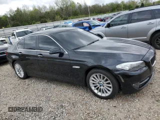 2011 BMW 5 Series 535i with VIN WBAFR7C50BC606025, listed as a Copart auction lot 50393085 with 251,249 mi miles and Salvage Title. Bid and sale history available at carsss.com. Image 4.