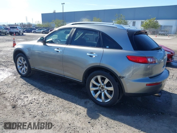 2004 Infiniti FX with VIN JNRAS08W74X213340, listed as a IAAI auction lot 41492249 with 128,109 mi miles and . Bid and sale history available at DreamBid. Image 3.