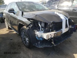 2022 Lexus RX with VIN 2T2JGMDAXNC075517, listed as a Copart auction lot 64280452 with 15,789 mi miles. Bid and sale history available at carsss.com. Image 1.
