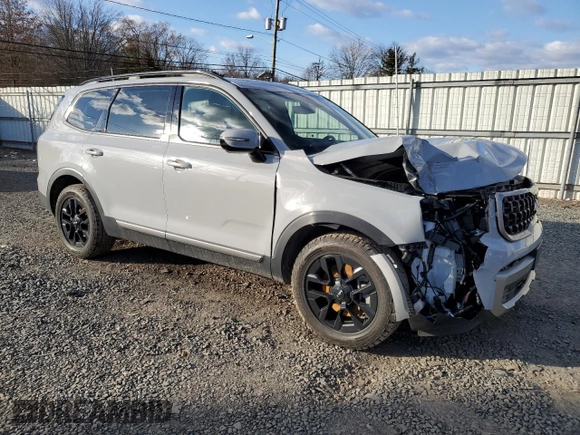 2023 Kia Telluride SX Prestige X-Pro z VIN 5XYP5DGC8PG389109, wystawiony jako Copart lot #45117445 z przebiegiem 65 110 mil mil oraz Szkoda całkowita • Salvage title. Historia ofert i sprzedaży dostępna na DreamBid. Obrazek 4.