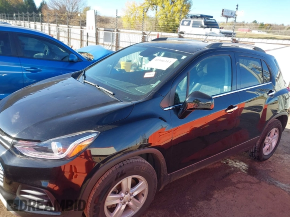 2020 Chevrolet Trax LT with VIN KL7CJLSB0LB041812, listed as a IAAI auction lot 40946314 with 42,616 mi miles and . Bid and sale history available at DreamBid. Image 14.