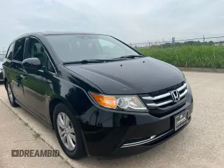 2016 Honda Odyssey EX-L z VIN 5FNRL5H66GB103634, wystawiony jako Copart lot #60853675 z przebiegiem 162 682 mil mil oraz Czysty tytuł • Clean title. Historia ofert i sprzedaży dostępna na DreamBid. Obrazek 1.