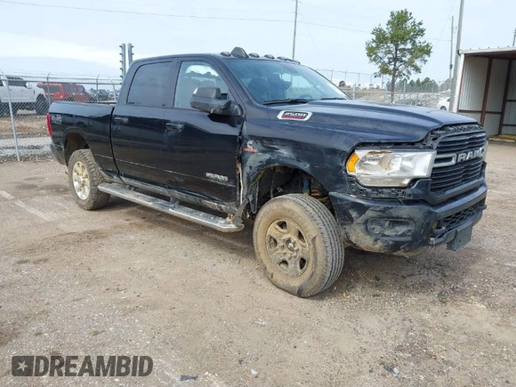 2021 Ram 2500 Big Horn with VIN 3C6UR5DL7MG695398, listed as a IAAI auction lot 41600978 with 48,792 mi miles. Bid and sale history available at carsss.com. Image 1.