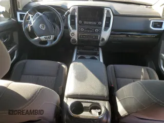 2021 Nissan Titan XD SV with VIN 1N6AA1FB9MN517657, listed as a Copart auction lot 79363644 with 100,628 mi miles and Salvage Title. Bid and sale history available at carsss.com. Image 8.