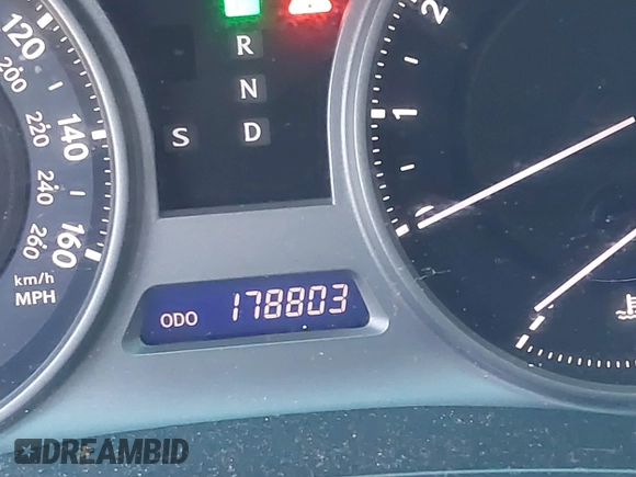 2010 Lexus IS 250 with VIN JTHCF5C27A5042660, listed as a IAAI auction lot 42225646 with 178,803 mi miles and . Bid and sale history available at DreamBid. Image 15.