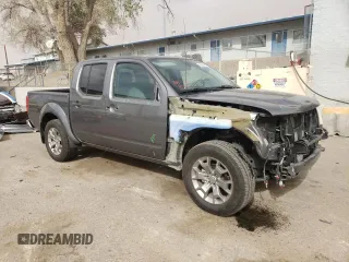 2020 Nissan Frontier SV with VIN 1N6ED0EB2LN717332, listed as a Copart auction lot 52991555 with 44,887 mi miles and Salvage title. Bid and sale history available at DreamBid. Image 4.
