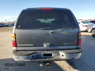 2002 Chevrolet Suburban LT with VIN 1GNEC16T22J141497, listed as a Copart auction lot 87526755 with 277,226 mi miles and Salvage Title. Bid and sale history available at carsss.com. Image 6.