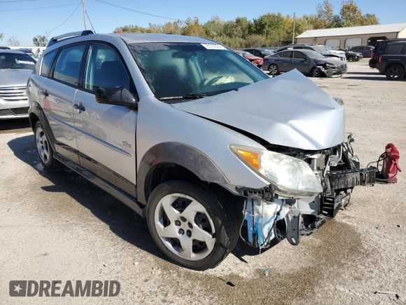 2007 Pontiac Vibe with VIN 5Y2SL65847Z401185, listed as a Copart auction lot 76122924 with 97,215 mi miles and Salvage Title. Bid and sale history available at carsss.com. Image 4.