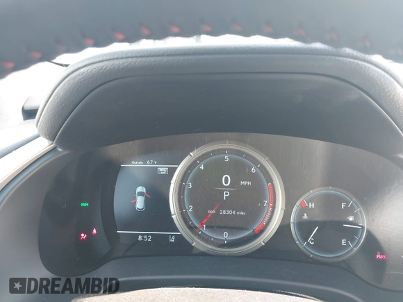 2022 Lexus RX 350 F Sport with VIN 2T2YZMDA5NC311726, listed as a IAAI auction lot 42451167 with 28,304 mi miles and . Bid and sale history available at DreamBid. Image 7.