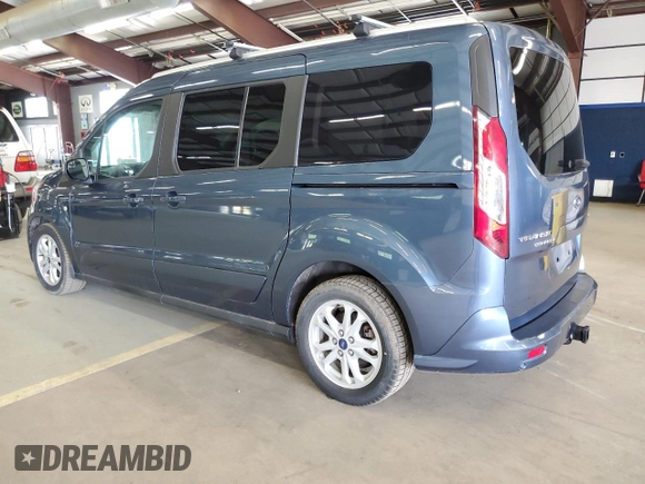 2020 Ford Transit Connect XLT z VIN NM0GE9F27L1445568, wystawiony jako Copart lot #60860625 z przebiegiem 89 558 mil mil oraz Czysty tytuł • Clean title. Historia ofert i sprzedaży dostępna na DreamBid. Obrazek 2.