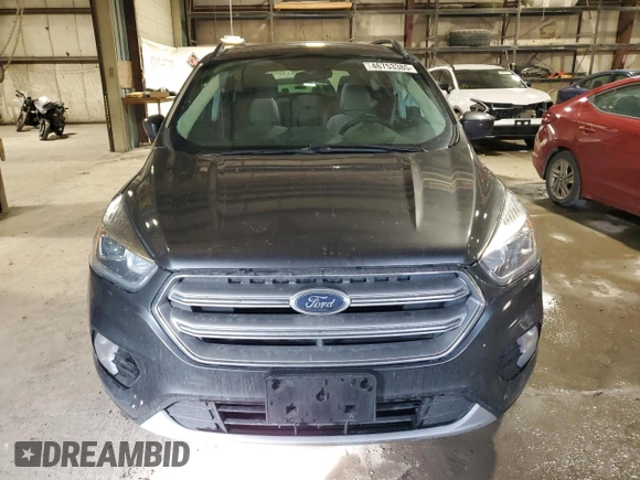 2017 Ford Escape SE with VIN 1FMCU9G92HUC01280, listed as a Copart auction lot 46753385 with 129,889 mi miles and Salvage Title. Bid and sale history available at carsss.com. Image 5.