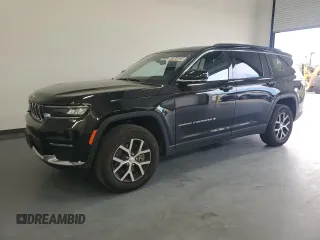2024 Jeep Grand Cherokee Limited with VIN 1C4RJKBG8R8602234, listed as a Copart auction lot 62864835 with 23,049 mi miles and Clean title. Bid and sale history available at DreamBid. Image 1.
