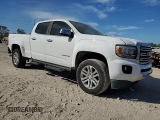 2016 GMC Canyon 2WD SLT with VIN 1GTG5DE17G1360721, listed as a Copart auction lot 73878564 with 0 mi miles and Salvage Title. Bid and sale history available at carsss.com. Image 4.