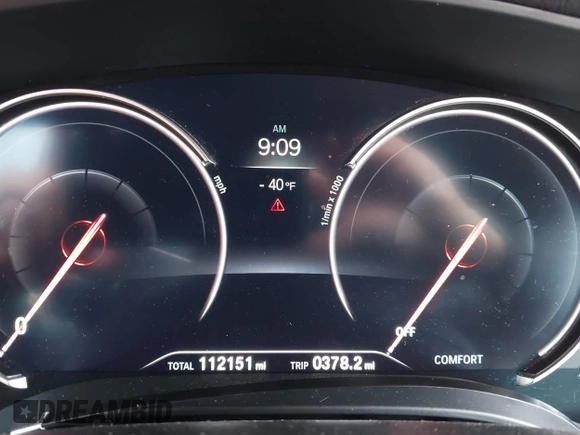 2018 BMW 5 Series 540i xDrive with VIN WBAJE7C52JWC57407, listed as a IAAI auction lot 41805890 with 112,151 mi miles and . Bid and sale history available at DreamBid. Image 15.