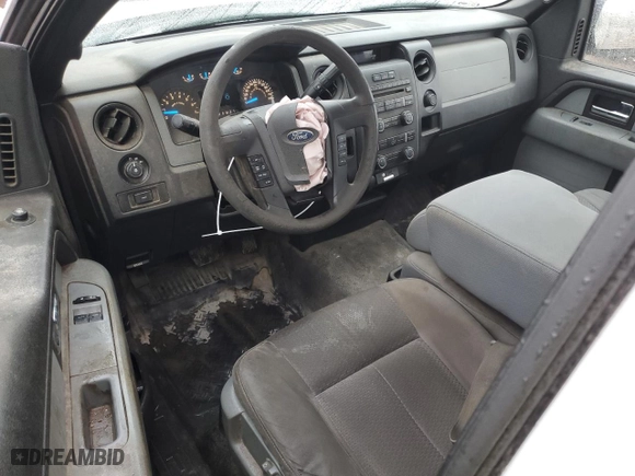 2014 Ford F-150 XL with VIN 1FTNF1CF8EKE96476, listed as a Copart auction lot 42539935 with 120,205 mi miles and Salvage Title. Bid and sale history available at carsss.com. Image 8.