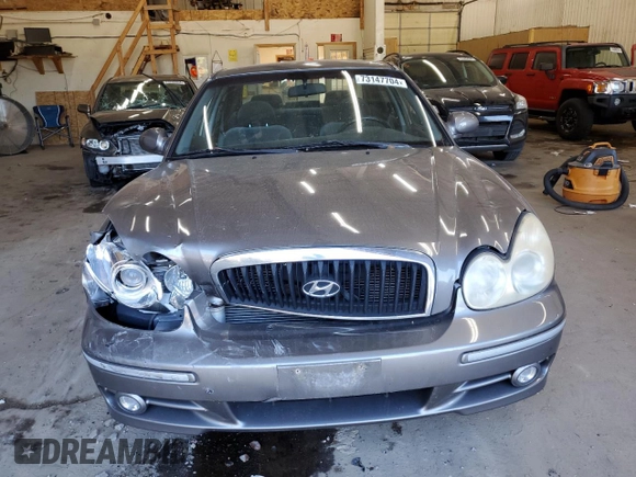 2003 Hyundai Sonata GLS with VIN KMHWF35H03A888297, listed as a Copart auction lot 73147704 with 150,672 mi miles and Non Repairable. Bid and sale history available at carsss.com. Image 5.