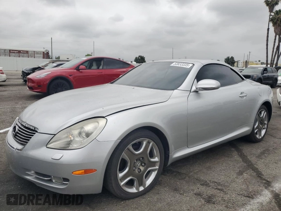 2006 Lexus SC 430 с VIN JTHFN48Y869007424, выставлен на аукционе Copart как лот 53833335 с пробегом 195 297 миль миль и Списание • Salvage title. История ставок и продаж доступна на DreamBid. Изображение 1.