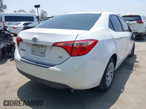2018 Toyota Corolla L with VIN 2T1BURHE0JC050910, listed as a IAAI auction lot 42385843 with 66,730 mi miles and . Bid and sale history available at DreamBid. Image 4.