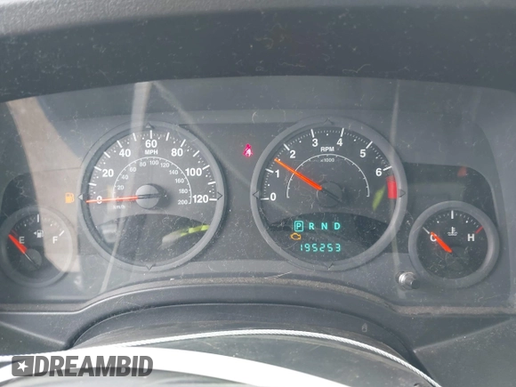 2007 Jeep Compass Sport with VIN 1J8FF47W37D122390, listed as a IAAI auction lot 41993064 with 195,253 mi miles. Bid and sale history available at carsss.com. Image 7.