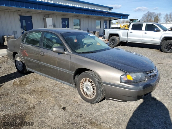 2002 Chevrolet Impala with VIN 2G1WF55K029189458, listed as a Copart auction lot 41745695 with 182,236 mi miles and Non Repairable. Bid and sale history available at carsss.com. Image 4.