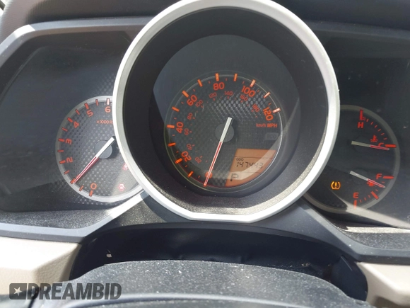 2013 Toyota 4Runner SR5 with VIN JTEZU5JR2D5062607, listed as a IAAI auction lot 42514076 with 147,443 mi miles and . Bid and sale history available at DreamBid. Image 7.