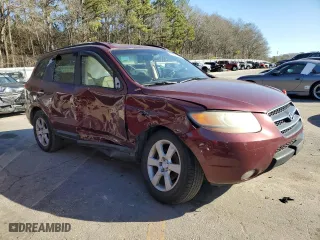 2008 Hyundai Santa Fe SE with VIN 5NMSH13E88H187904, listed as a Copart auction lot 46223685 with 183,472 mi miles and Salvage Title. Bid and sale history available at carsss.com. Image 4.