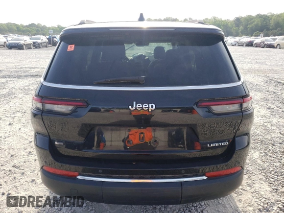 2021 Jeep Grand Cherokee Limited z VIN 1C4RJJBG5M8135874, wystawiony jako Copart lot #53932435 z przebiegiem Nie podano mil oraz Szkoda całkowita • Salvage title. Historia ofert i sprzedaży dostępna na DreamBid. Obrazek 6.
