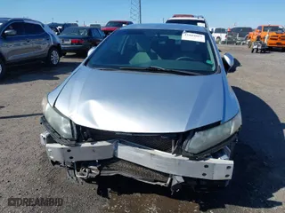 2013 Honda Civic Sdn LX with VIN 2HGFB2F53DH501955, listed as a IAAI auction lot 41844867 with 204,124 mi miles. Bid and sale history available at carsss.com. Image 6.
