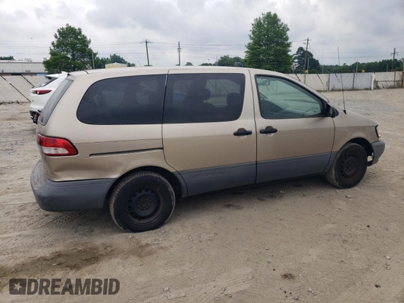 2001 Toyota Sienna CE with VIN 4T3ZF19C21U337517, listed as a Copart auction lot 57107654 with 199,496 mi miles and Salvage Title. Bid and sale history available at carsss.com. Image 3.