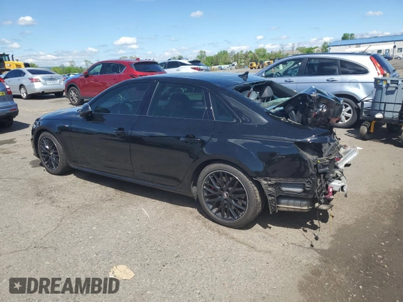 2019 Audi A4 Premium Plus z VIN WAUENAF40KA112220, wystawiony jako Copart lot #56036455 z przebiegiem 38 153 mil mil oraz Szkoda całkowita • Salvage title. Historia ofert i sprzedaży dostępna na DreamBid. Obrazek 2.