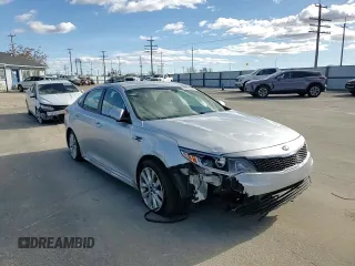 2017 Kia Optima LX with VIN 5XXGT4L31HG139163, listed as a Copart auction lot 46592635 with 119,365 mi miles and Salvage Title. Bid and sale history available at carsss.com. Image 10.