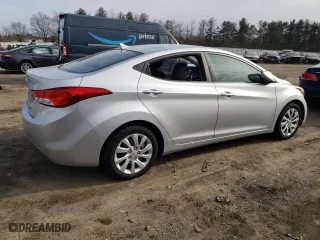 2011 Hyundai Elantra GLS PZEV with VIN 5NPDH4AE9BH031538, listed as a Copart auction lot 45534425 with 0 mi miles and Salvage Title. Bid and sale history available at carsss.com. Image 3.