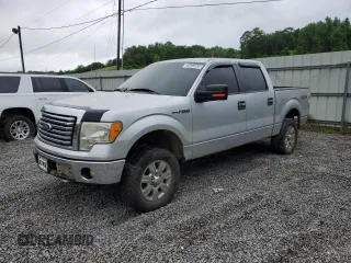 2011 Ford F-150 XL with VIN 1FTFW1EF4BKD74842, listed as a Copart auction lot 55980355 with 190,394 mi miles and Salvage title. Bid and sale history available at DreamBid. Image 1.