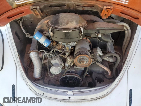 1971 Volkswagen Beetle with VIN 1112647256, listed as a Copart auction lot 46463125 with 90,558 mi miles and Clean Title. Bid and sale history available at DreamBid. Image 11.